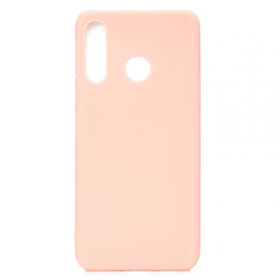 Θήκη Σιλικόνης TPU Ματ για Huawei P Smart Plus 2019 / Honor 20 Lite - Ροζ Huawei Θήκες Κινητών