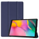 Tri-fold Stand PU Leather Auto wake/sleep Case for Samsung Galaxy TAB A 10.1 2019 SM-T510/SM-T515 - Dark Blue Samsung Cases Mobile Tablet