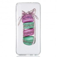 Pattern Printing IMD TPU Case for Samsung Galaxy A70 - Macarons