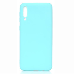 Soft Frosted TPU Case for Samsung Galaxy A70 - Baby Blue