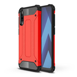 Tough Armor Υβριδική Θήκη Σιλικόνης TPU σε Συνδυαμό με Πλαστικό για Samsung Galaxy A50 - Κόκκινο