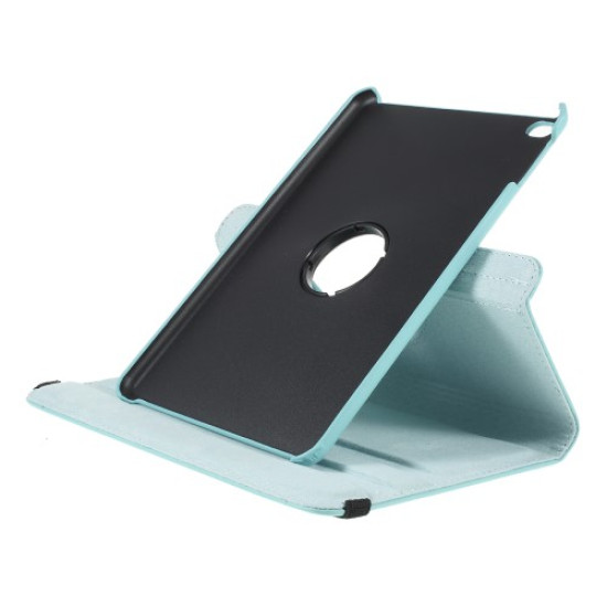 Litchi Texture PU Leather Protection Tablet Case with Stand for iPad mini (2019) 7.9 inch - Baby Blue Apple Cases Tablet
