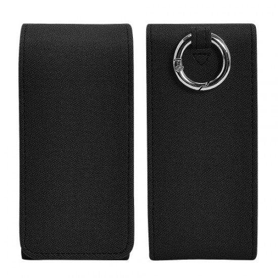 DUX DUCIS PU Leather Carrying Case Pouch Bag for iQOS Electronic Cigarette - Black Gadgets - Toys - Hobby
