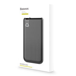 BASEUS Thin Version Qi Wireless Charging Pad + 10000mAh Power Bank (CE/FCC/RoHS Certifications) - Black BASEUS Thin Version Qi Wireless Charging Pad + 10000mAh Power Bank (CE/FCC/RoHS Certifications) - Black