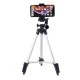 3110 Aluminum Adjustable Tripod Holder with Phone Clamp, Clamp Width: 57-83mm Holders & Docks