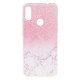 Pattern Printing Soft TPU Back Case for Xiaomi Redmi Note 7 / Note 7 Pro (India) - Pink Glitter and Marble XIAOMI Cases Mobile