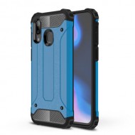 Tough Armor Υβριδική Θήκη Σιλικόνης TPU σε Συνδυαμό με Πλαστικό για Samsung Galaxy A40 - Μπλε