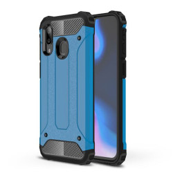 Tough Armor Υβριδική Θήκη Σιλικόνης TPU σε Συνδυαμό με Πλαστικό για Samsung Galaxy A40 - Μπλε
