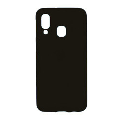 Θήκη Σιλικόνης TPU Ματ για Samsung Galaxy A40 - Μαύρο