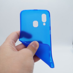 Θήκη Σιλικόνης TPU Ματ για Samsung Galaxy A40 - Μπλε