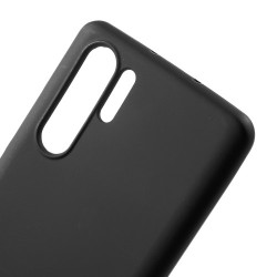 Θήκη Σιλικόνης TPU Ματ για Huawei P30 Pro - Μαύρο