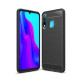 Θήκη Σιλικόνης TPU Carbon Fiber Brushed για Huawei P30 Lite - Μαύρο Huawei Θήκες Κινητών