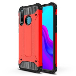 Tough Armor Υβριδική Θήκη Σιλικόνης TPU σε Συνδυαμό με Πλαστικό για Huawei P30 Lite - Κόκκινο