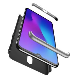 GKK 360 μοιρών Σκληρή Θήκη Ματ με Βελούδινη Υφή Πρόσοψης και Πλάτης για OnePlus 6T - Μαύρο/Ασημί GKK 360 μοιρών Σκληρή Θήκη Ματ με Βελούδινη Υφή Πρόσοψης και Πλάτης για OnePlus 6T - Μαύρο/Ασημί