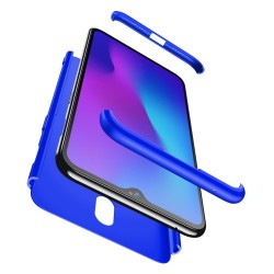 GKK 360 μοιρών Σκληρή Θήκη Ματ με Βελούδινη Υφή Πρόσοψης και Πλάτης για OnePlus 6T - Μπλε GKK 360 μοιρών Σκληρή Θήκη Ματ με Βελούδινη Υφή Πρόσοψης και Πλάτης για OnePlus 6T - Μπλε