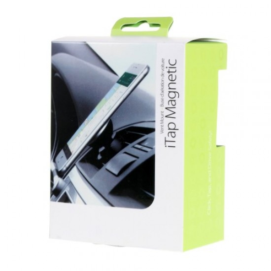 Μαγνητική Βάση Αεραγωγού Αυτοκινήτου για όλα τα Smartphones - Μαύρο/Μπλε Βάσεις Στήριξης και Βάσεις Φόρτισης