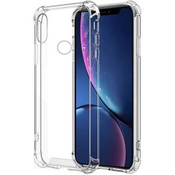 Θήκη Σιλικόνης TPU Εξαιρετικά Διάφανη με Ενίσχυση στα Άκρα για Xiaomi Redmi Note 6 - Διάφανο