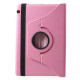 Litchi Skin 360-Degree Rotating Stand Leather Case for Huawei MediaPad T5 10 - Pink Huawei Tablets Case