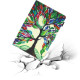 Multifunction Pattern Printing Leather Stand Tablet Cover for Huawei MediaPad M5 10/M5 10 (Pro) - Colorful Tree Huawei Tablets Case
