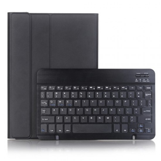Black - Slim Leather Stand Case with Detachable Bluetooth Keyboard for Huawei MediaPad M5 10/M5 10 (Pro) Huawei Tablets Case