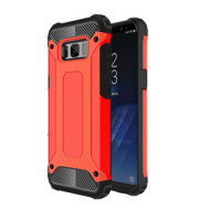 Tough Armor Υβριδική Θήκη Σιλικόνης TPU σε Συνδυαμό με Πλαστικό για Samsung Galaxy S8 Plus - Κόκκινο