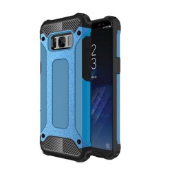 Tough Armor Υβριδική Θήκη Σιλικόνης TPU σε Συνδυαμό με Πλαστικό για Samsung Galaxy S8 Plus - Μπλε