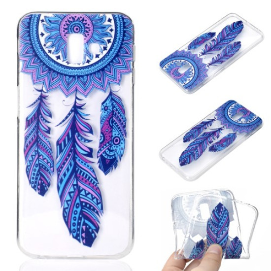 Pattern Printing TPU Back Case Shell for Samsung Galaxy J6 Plus - Dream Catcher Samsung Cases Mobile