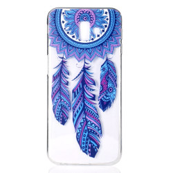 Pattern Printing TPU Back Case Shell for Samsung Galaxy J6 Plus - Dream Catcher