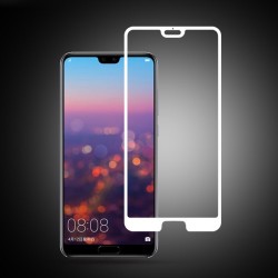 MOCOLO Σκληρυμένο Γυαλί (Tempered Glass) Προστασίας Οθόνης Πλήρης Κάλυψης για Huawei P20 Pro - Λευκό MOCOLO Σκληρυμένο Γυαλί (Tempered Glass) Προστασίας Οθόνης Πλήρης Κάλυψης για Huawei P20 Pro - Λευκό