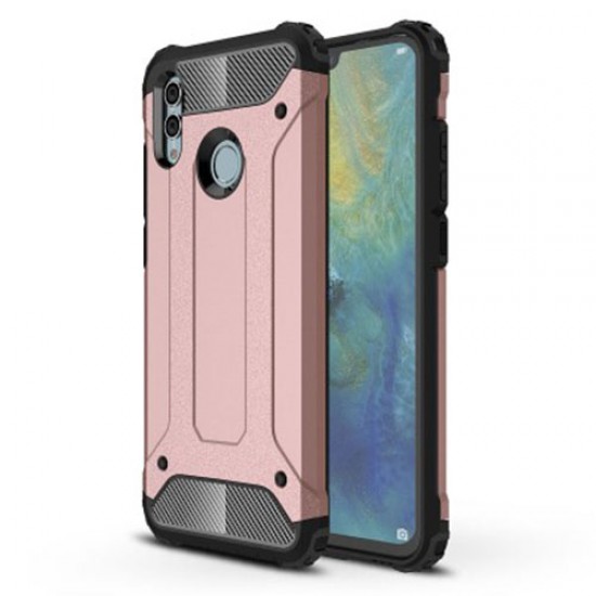 Armor Guard Plastic + TPU Hybrid Cover Shell Case for Huawei Honor 10 Lite - Rose Gold Huawei Cases Mobile