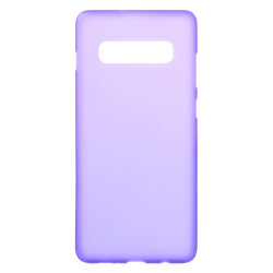 Double Sided Matte TPU Mobile Phone Shell for Samsung Galaxy S10 Plus - Purple