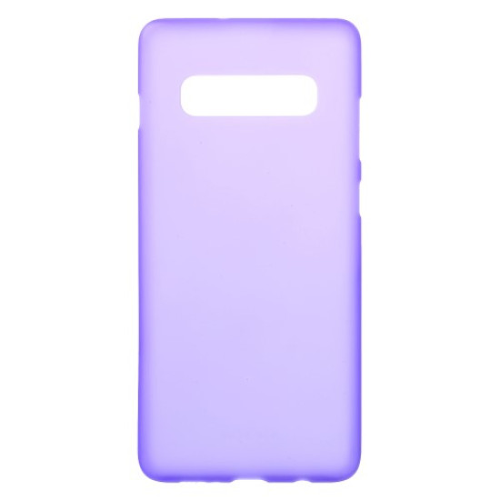 Double Sided Matte TPU Mobile Phone Shell for Samsung Galaxy S10 Plus - Purple Samsung Cases Mobile