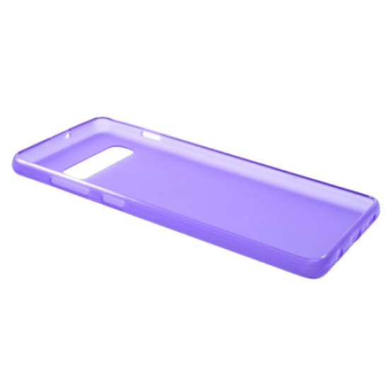 Double Sided Matte TPU Mobile Phone Shell for Samsung Galaxy S10 Plus - Purple Samsung Cases Mobile