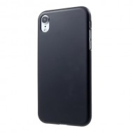 Θήκη Σιλικόνης TPU Ματ για iPhone XR 6.1 inch - Μαύρο