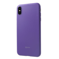 For iPhone XS Max 6.5 inch ROAR KOREA All Day Matte TPU Mobile Case Shell - Purple