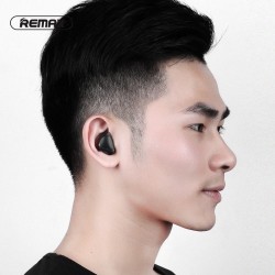 REMAX T21 Mini Bluetooth 4.1 Ακουστικό Ασύρματο με Μικρόφωνο - Μαύρο REMAX T21 Mini Bluetooth 4.1 Ακουστικό Ασύρματο με Μικρόφωνο - Μαύρο