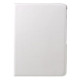 Litchi Grain Leather Shell with 360 Degree Rotary Stand for iPad Pro 11-inch (2018) - White Apple Cases Tablet