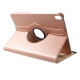 Litchi Grain 360 Degree Rotary Stand Leather Cover for iPad Pro 11-inch (2018) - Rose Gold Apple Cases Tablet