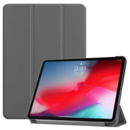PU Leather Tri-fold Stand Smart Shell for iPad Pro 11-inch (2018) - Grey