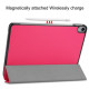PU Leather Tri-fold Stand Smart Tablet Cover for iPad Pro 11-inch (2018) - Rose Apple Cases Tablet