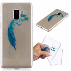Θήκη Σιλικόνης TPU για Samsung Galaxy A8 Plus (2018) - Φτερό και Πουλάκια