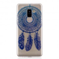 Pattern Printing IMD TPU Cellphone Shell for Samsung Galaxy A8 Plus (2018) - Dream Catcher