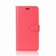 For Huawei P20 Litchi Texture Wallet Stand Leather Phone Casing - Red Huawei Cases Mobile