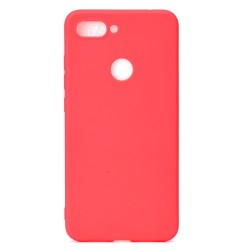 Θήκη Σιλικόνης TPU για Xiaomi Mi 8 Lite / Mi 8 Youth (Mi 8X) - Κόκκινο