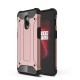 For OnePlus 6T Cool Armor Guard Plastic + TPU Hybrid Protector Shell - Rose Gold OnePlus Mobile Cases