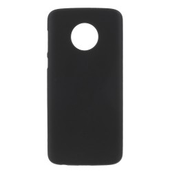 Θήκη Σιλικόνης TPU Ματ για Motorola Moto G6 Plus - Μαύρο