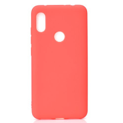 Θήκη Σιλικόνης TPU Ματ για Xiaomi Redmi Note 6 Pro - Κόκκινο