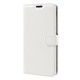 Δερμάτινη Θήκη Πορτοφόλι με Βάση Στήριξης για Samsung Galaxy J6 Plus - Λευκό Samsung Θήκες Κινητών