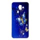 Pattern Printing TPU Protection Case for Samsung Galaxy J6 Plus / J6 Prime / J610 - Blue Butterfly Samsung Cases Mobile