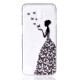 Pattern Printing TPU Protection Phone Case for Samsung Galaxy J6 Plus - Butterfly Girl Samsung Cases Mobile